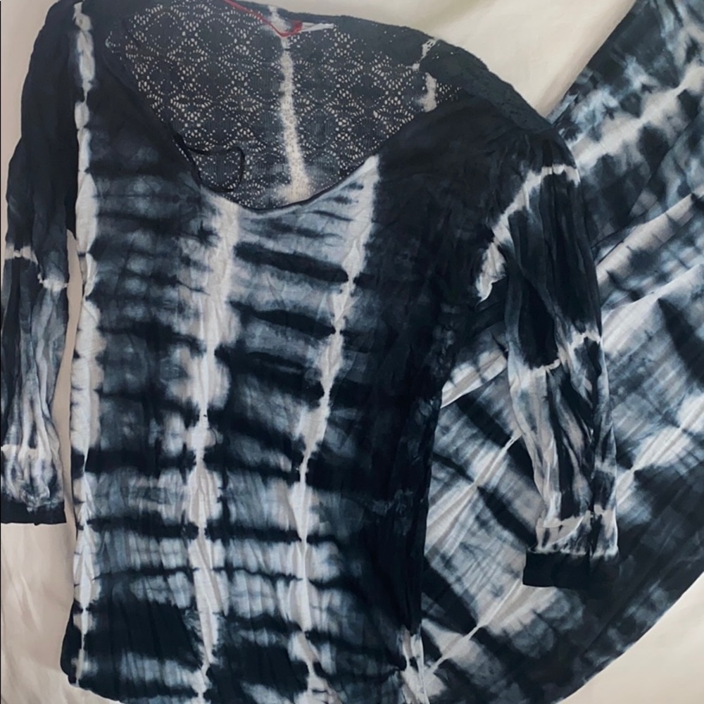 3/4 length sleeve maxi dress